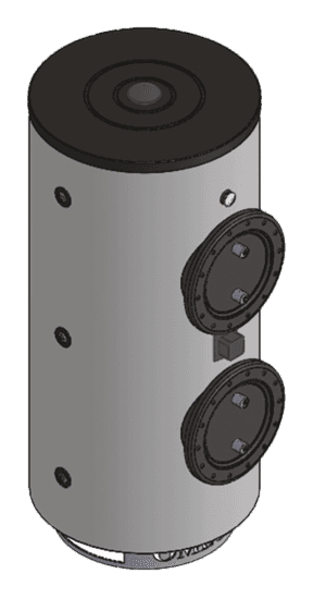 Removable Copper Double Coil Boiler